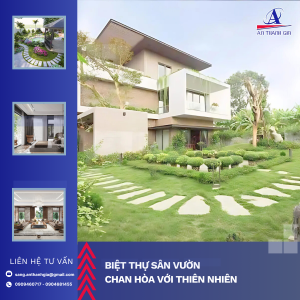 biệt thự sân vườn