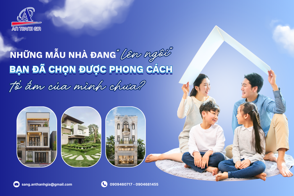 mẫu nhà đẹp đang thịnh hành